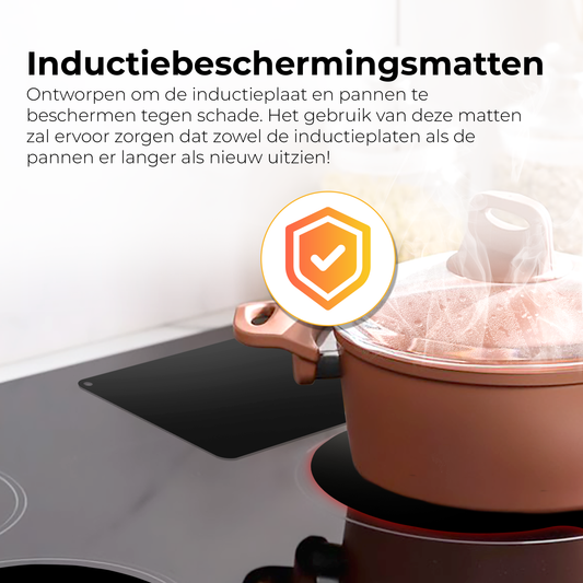 Induktionsschutz - Schwarz, 6 Stück