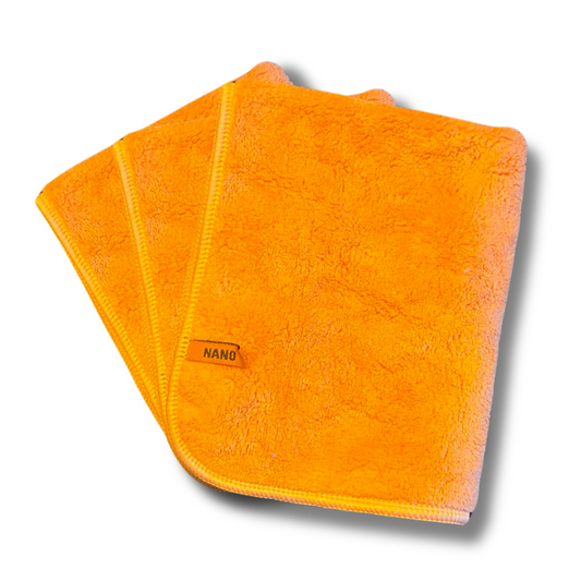 Reinigungstücher - Orange, 3 Stück