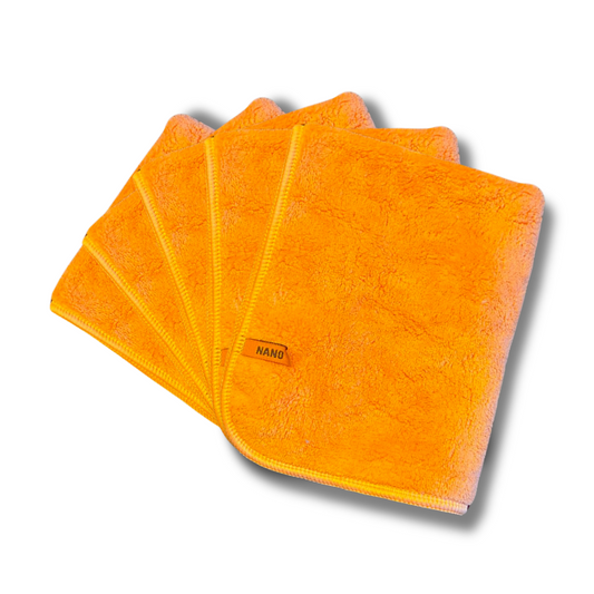Reinigungstücher - Orange, 5 Stück